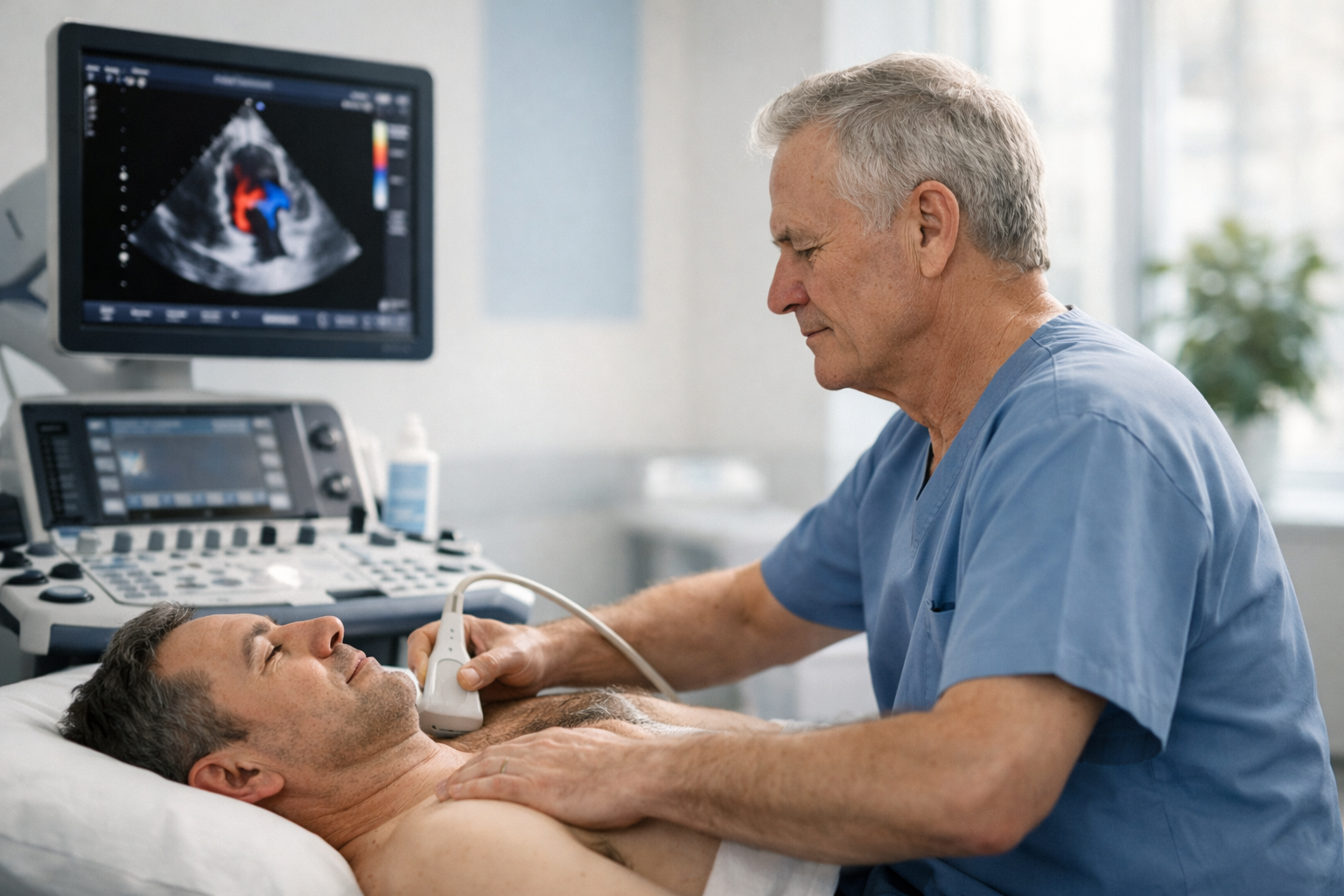 Echocardiogram appointment illustration